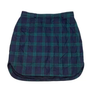 Madewell - Wool plaid mini skirt