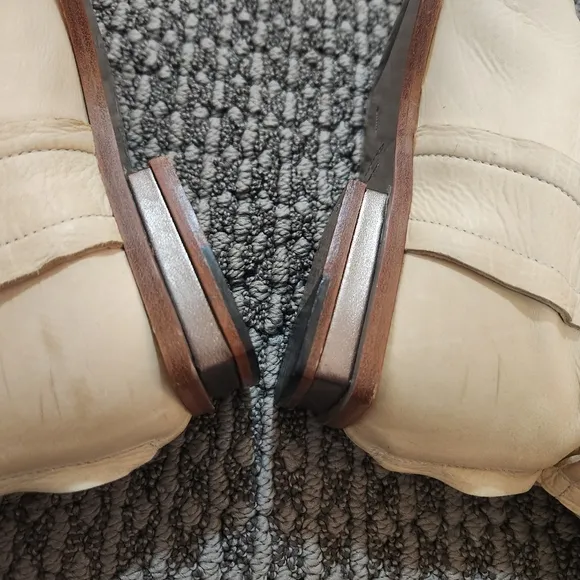 Maiyet Soft Leather Over-The-Knee Cream Boots EU 36.5