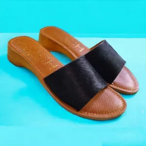 Matisse Havana Cow Hair Sandals for Women
