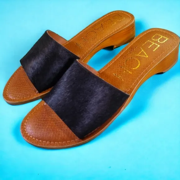 Matisse Havana Cow Hair Sandals for Women