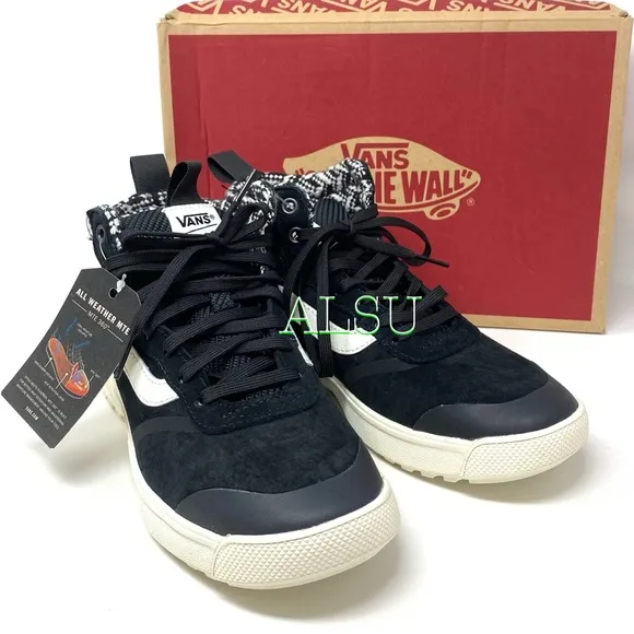 💖MEGA SALE💖VANS UltraRange MTE Woven Black Sneaker Boots Women's 5 VN0A4BU5TYI