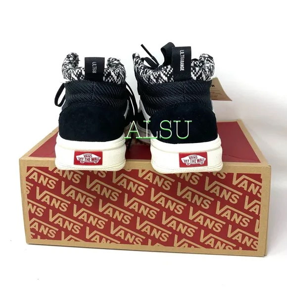 💖MEGA SALE💖VANS UltraRange MTE Woven Black Sneaker Boots Women's 5 VN0A4BU5TYI