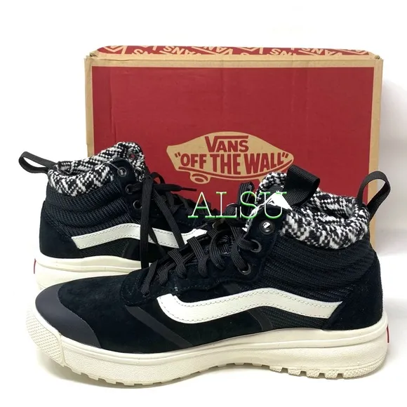 💖MEGA SALE💖VANS UltraRange MTE Woven Black Sneaker Boots Women's 5 VN0A4BU5TYI