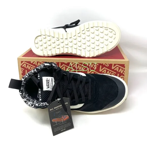 💖MEGA SALE💖VANS UltraRange MTE Woven Black Sneaker Boots Women's 5 VN0A4BU5TYI