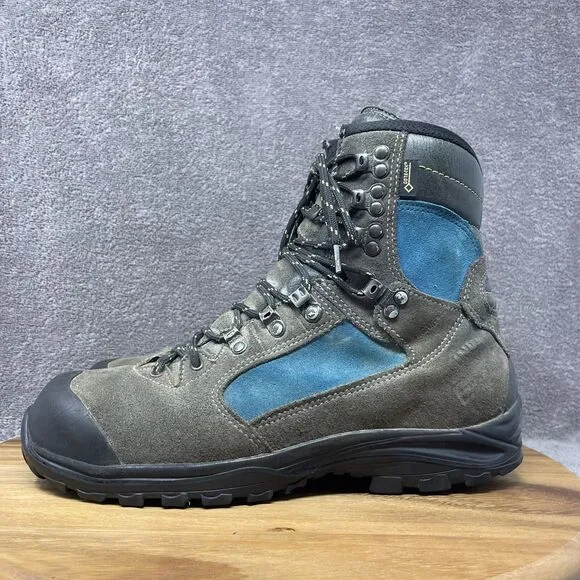 Meindl Tahoe Steel Toe Leather Gore-Tex Hiking Boots Men's Size US 9.5 EE WIDE
