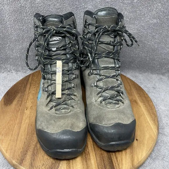 Meindl Tahoe Steel Toe Leather Gore-Tex Hiking Boots Men's Size US 9.5 EE WIDE