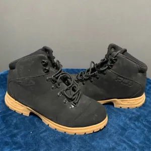 Men's Fila Boots Size 10.5 Black