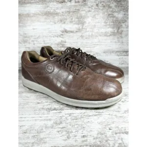 Men’s Footjoy FJ Versaluxe Spikeless Brown Leather Golf Shoes Sz 9M