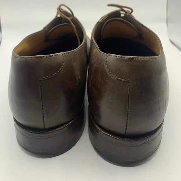 Mens Loake 1880 Norwich Lace Up Brogue Shoes Size UK 9.5 US10.5 brown leather