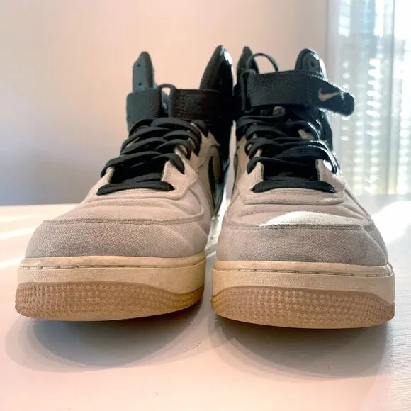 Men's Nike Air Force 1 AF1 07 LV8 Size 11.5 High Light Bone Shoes Sneakers‎