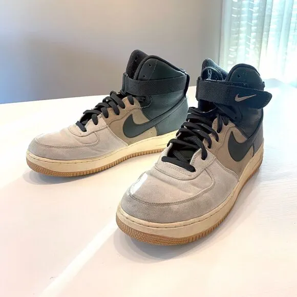 Men's Nike Air Force 1 AF1 07 LV8 Size 11.5 High Light Bone Shoes Sneakers‎
