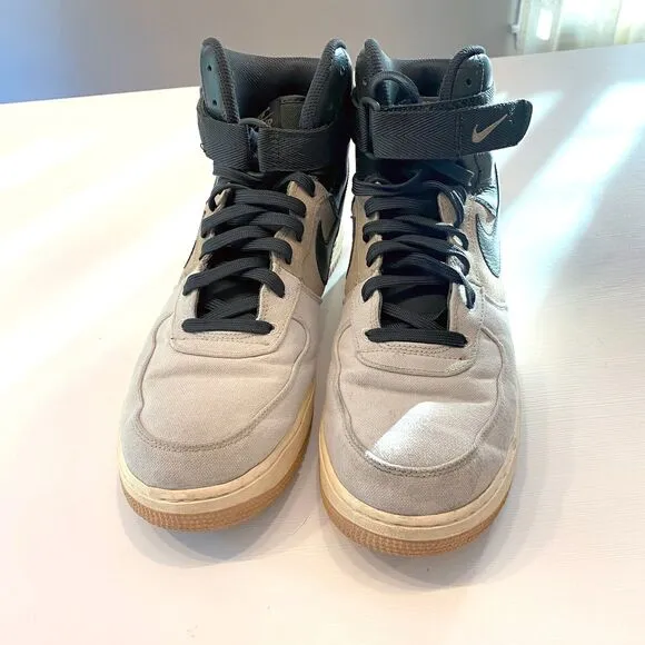 Men's Nike Air Force 1 AF1 07 LV8 Size 11.5 High Light Bone Shoes Sneakers‎