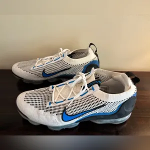 Mens Nike Vapormax White/Blue/Black