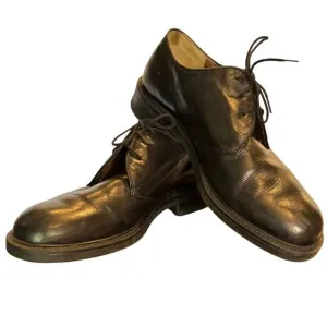 Men's Nunn Bush NXXT Black Leather Lace Up Oxford Shoes, Size 10
