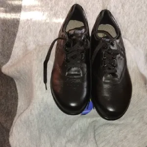 Men's Sas Black Leather Shoes