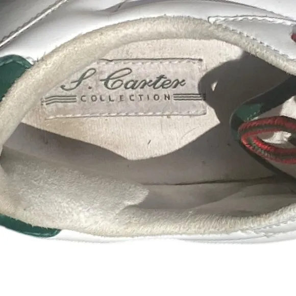 Men’s Vintage Reebok S. Carter Jay-Z Sneakers Size 11 White/Green/Red RARE Find