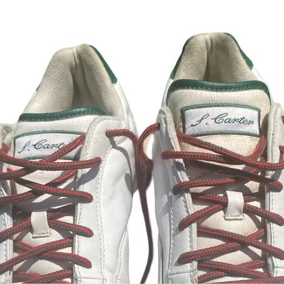 Men’s Vintage Reebok S. Carter Jay-Z Sneakers Size 11 White/Green/Red RARE Find