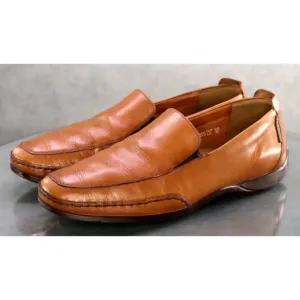 Mephisto Cool Air $280 Men's Casual Loafers Shoes Size 10 Leather Tan