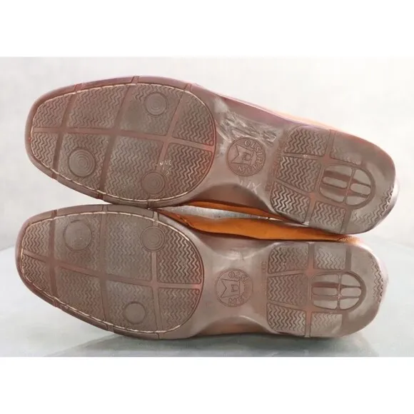 Mephisto Cool Air $280 Men's Casual Loafers Shoes Size 10 Leather Tan