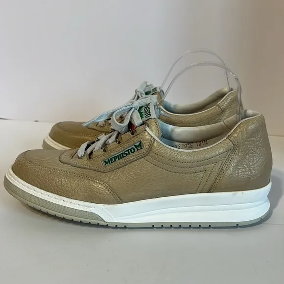 Mephisto Womens Match Runoff  Walking Comfort Low Top Casual Shoes Size 10