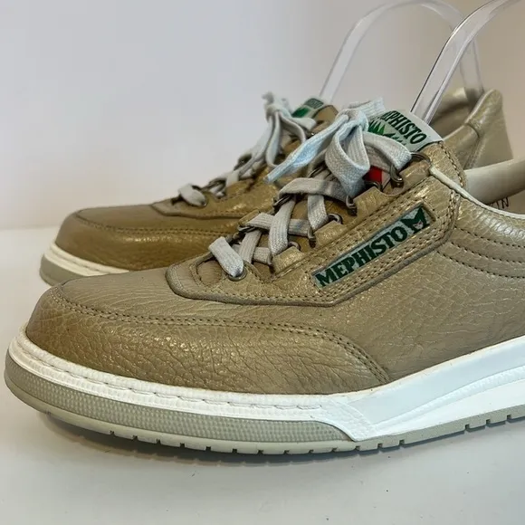 Mephisto Womens Match Runoff  Walking Comfort Low Top Casual Shoes Size 10