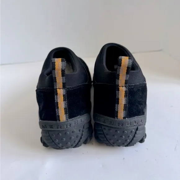 Merrell Black Suede Winter Moc slip ons. Size 9.5