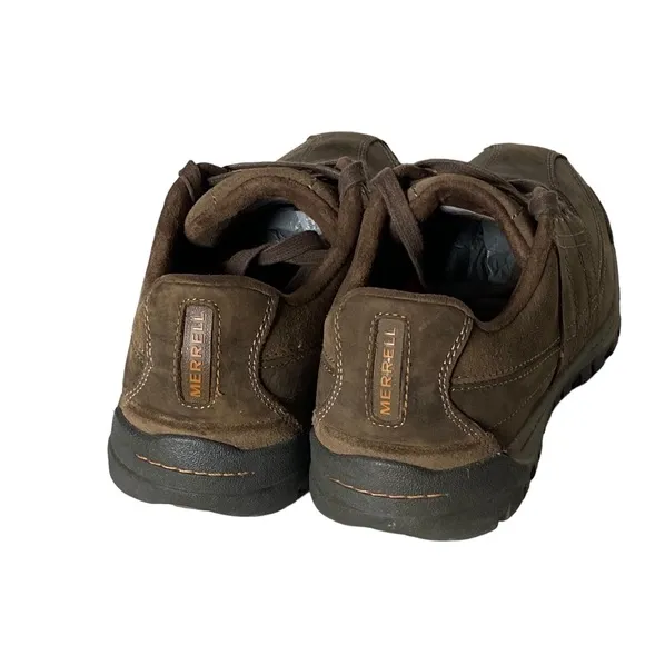 Merrell  canteen brown leather  shoes size 12 (SH10)