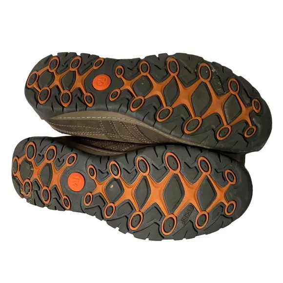 Merrell  canteen brown leather  shoes size 12 (SH10)