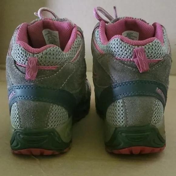 Merrell Hiking Shoes Boots Hilltop Ventilator Mid Pink Youth Size 3½ Women's 5.5