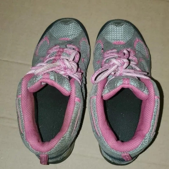 Merrell Hiking Shoes Boots Hilltop Ventilator Mid Pink Youth Size 3½ Women's 5.5