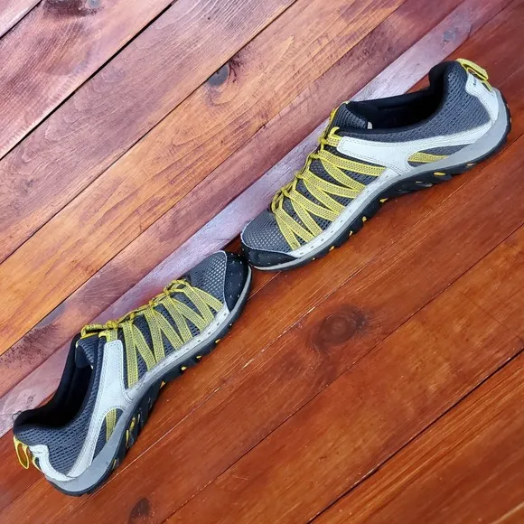 Merrell Hiking Shoes Men 10.5 Gray Ash Empire Yellow Performance J321098C