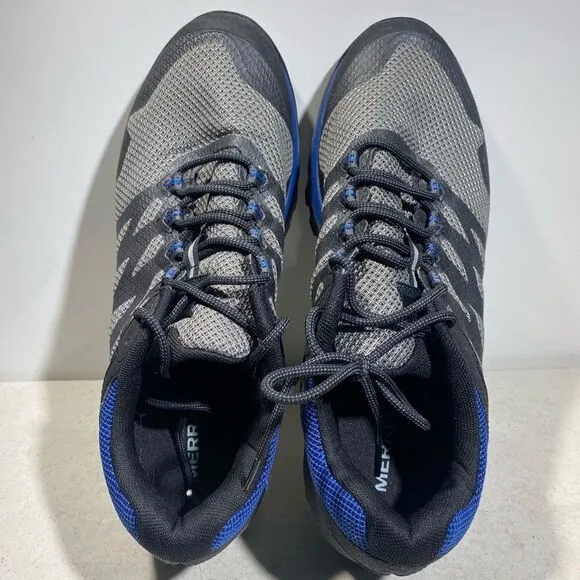 MERRELL HOMMES J500371 GRAY HIKING TRAIL MENS 10,5 SHOES