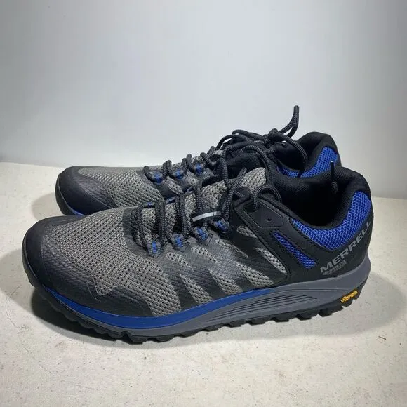 MERRELL HOMMES J500371 GRAY HIKING TRAIL MENS 10,5 SHOES