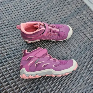 Merrell Kids' M-Chameleon 7 Access Mid A/C Waterproof Hiking Boot