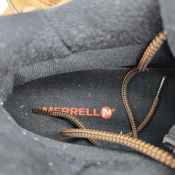 Merrell Moab 2 Boots Men's 12 Earth Brown Leather Outdoor Hiking Lace Up