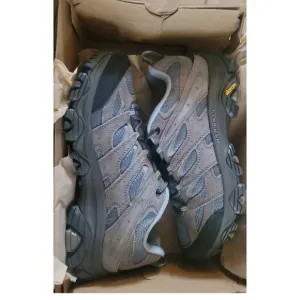 Merrell Moab 3 J035896 Wide Women Smoke Gray Lace Up Hiking Shoes Size US 9