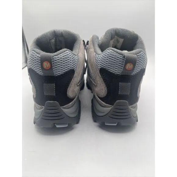 MERRELL MOAB 3 Women's Size 7W MID WATERPROOF‎ HIKING BOOTS Color  Grey/Blue