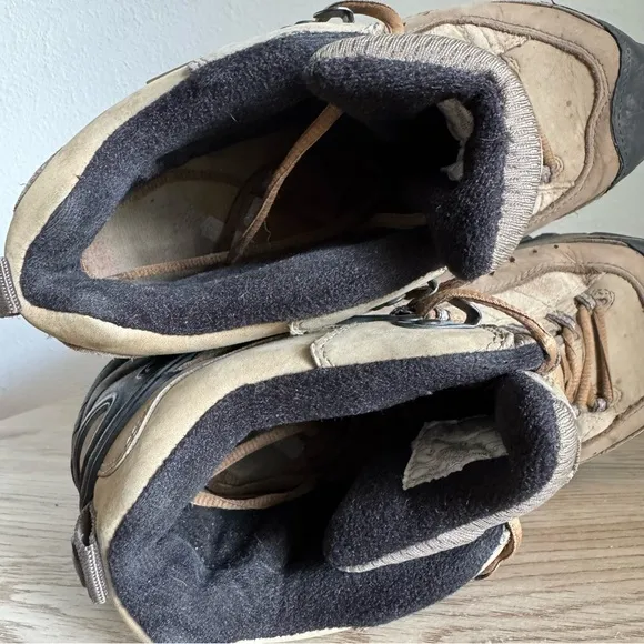 Merrell Pulse II Vibram Waterproof Hiking Boots Loden Taupe Mens Size‎ 10