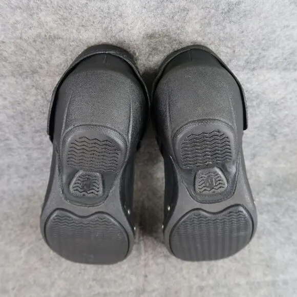 Merrell Shoes Womens 8 Slip On Clog Luxe Wrap Leather Fashion Comfort Stud Black