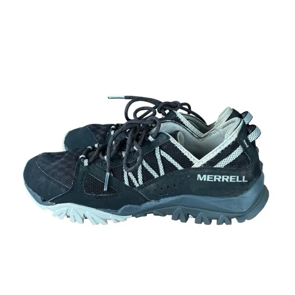 Merrell Tetrex Surge Crest Black Hiking Shoes Size 8