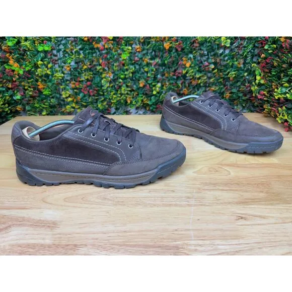 Merrell Traveller Sphere Espresso Suede Leather Shoes J42355‎ Brown Mens 12 EUC