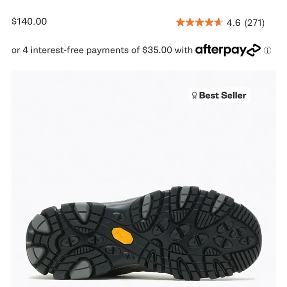 Merrell Women’s Moab 3 Waterproof Hiking Shoes