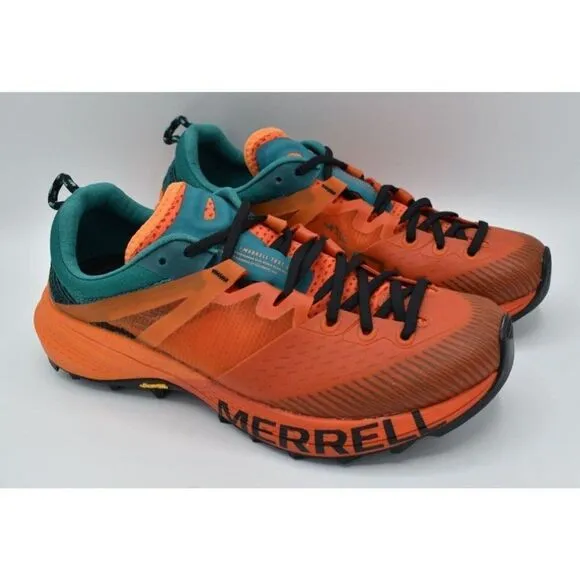 Merrell Womens Size 7 MTL MQM Tangerine Mineral Outdoors Hiking Shoes Sneakers