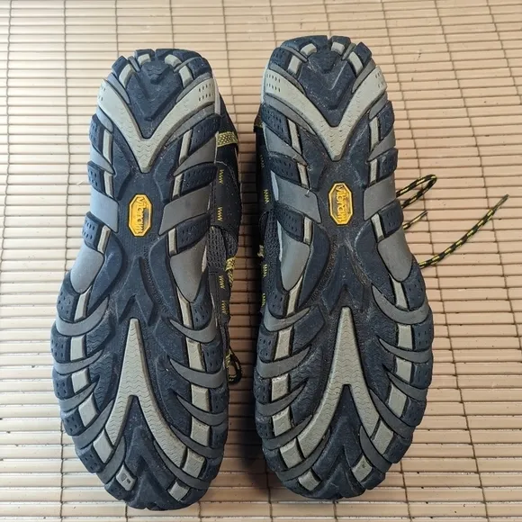 MERRELL WATERPRO MAIPO CARBON YELLOW Hiking shoes.J4149 men's sz 12.5High grip