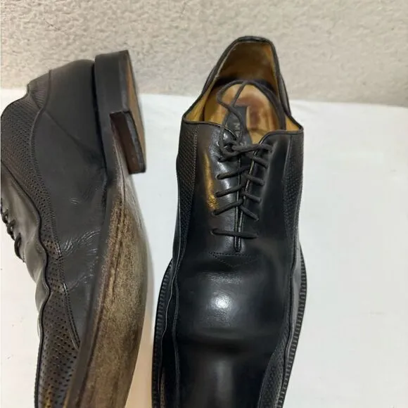 MEZLAN ' Gorgeous Black Leather men’s shoes size 9.5 M