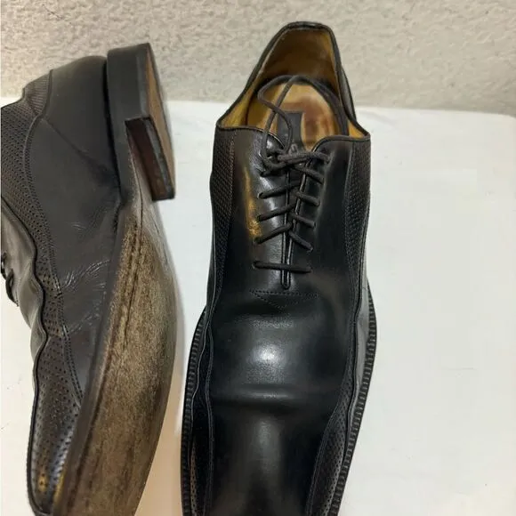 MEZLAN ' Gorgeous Black Leather men’s shoes size 9.5 M