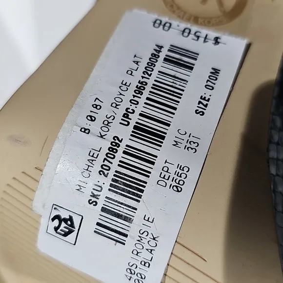 Michael Kors  leather shoes size 7 M