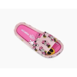 Mini Melissa Girls Beach Slide   Mickey And Friends Disney Sandals Pink Size 2