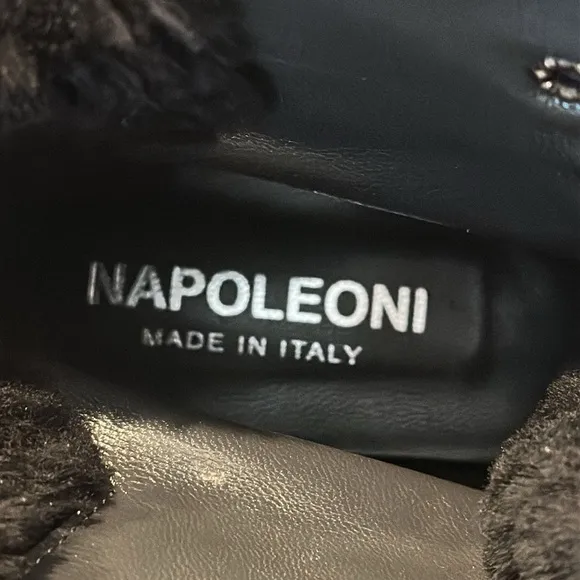 NAPOLEONI STUNNING ITALIAN BLACK BOOT