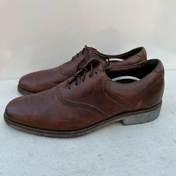 Neil M Size 11 D Mens Genuine Leather Shoes Brown